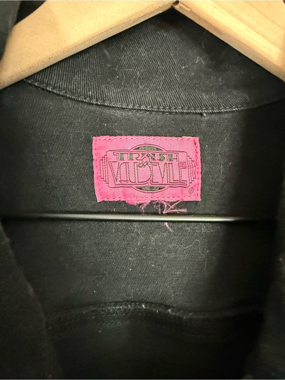 Trash & Vaudeville Tripp NYC - Dream Jean Jacket - Black - Women’s Large - Picture 9 of 9